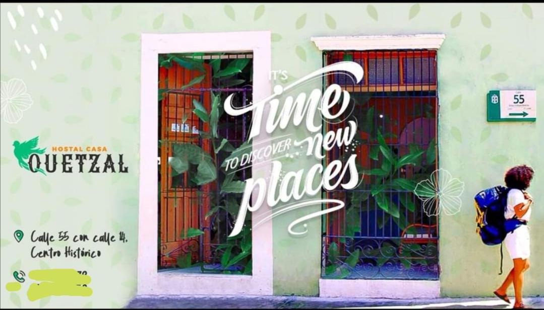 Hostel Casa Quetzal 坎佩切 外观 照片